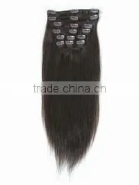 Wholesale 20inch Good Clip on Human Hair Extension thumbnail-1
