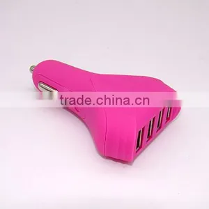 High Power 5v/4.8a Original Design 4 Usb Car Charger For Mobile Phone Tablet thumbnail-5