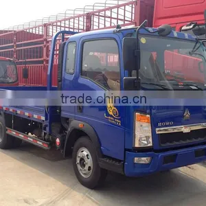 Sinotruk HOWO Lorry Truck 4x2 One and Half Row Light Cargo Truck for Sale thumbnail-2