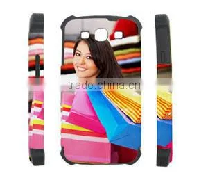 Blank Cell Phone Case Dual-Protective 3D Phone Case for Samsung S3 thumbnail-1