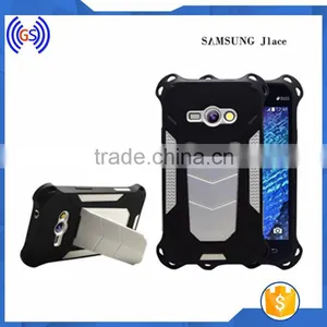 Hybrid Combo Case Stand Armor Cover Dual Layer TPU PC Phone Case for Samsung thumbnail-4