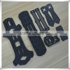 Octocopter Frame Kit Carbon Fiber Cnc Machining Parts thumbnail-2