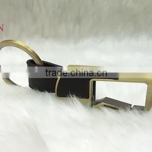 Leather Carabiner Key Chain thumbnail-1