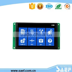 Tft 4.3 " Lcd RS232 / TTL Interface Module With Controller Board LCD Display 480 x RGB x 272 for Home Application thumbnail-1
