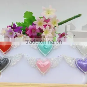 Flatback Resin Shining Butterflies for Hair Resin Cabochons Rein Crafts for Kids Hair Phone Accessaries thumbnail-2