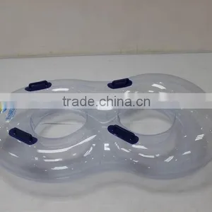PVC Twin Holes Swim Ring With Hander thumbnail-6