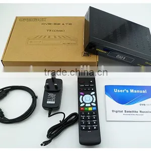Good Quality Satellite Receiver V8 Combo With DVB-S2&DVB-T2,support 3G Wifi Modules thumbnail-1