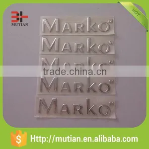 Metal Company Name Logo Sticker thumbnail-2