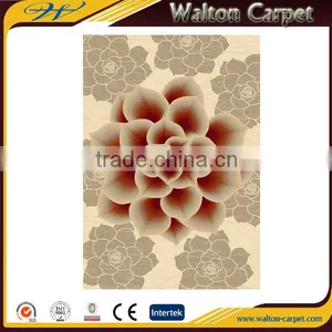 Floral Printed Hand Tufted Persian Polypropylene Rugs and Carpets thumbnail-1