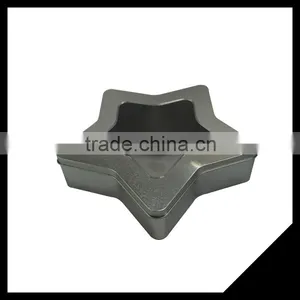 Wholesale Star Shape Food Storage Tin Box For Biscuit/Coffee/Nut With High Quality thumbnail-1