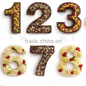 New 2016 Silicone Numbers and Letter Cake Mold,3 D Silicone Cake Mould thumbnail-2