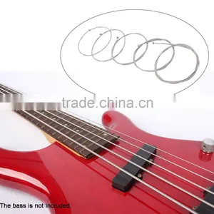 5pcs Electric Bass String Set Nickel Plated Steel Accessory .040-.125 thumbnail-1