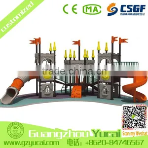 Hot Sale China Outdoor Children Plastic Playground Slide Equipment thumbnail-1