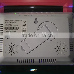 Multimedia SD Card Type Transparent Acrylic 7 Inch Lcd Photo Digital Frame thumbnail-5