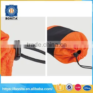 Factory Directly Orange Colorful Light Wholesale Drawstring Bags With Excellent Quality thumbnail-1