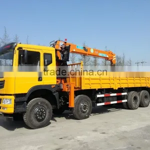8 Ton at 2.5m, Truck Mounted Crane, SQ8S4, Best Telescoping Boom Truck Mounted Crane 8 Ton. thumbnail-1
