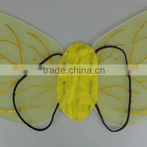 Square Bee Dress Wings Kids Girls Halloween Costume thumbnail-4