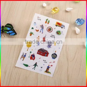 Full Color Printing Die Cut PVC Sticker for Children thumbnail-2