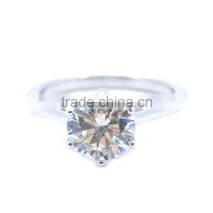 Factory Direct Sale Fashion 925 Silver Wedding Ring thumbnail-1