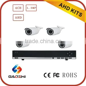 4CH Hybrid DVR 720 AHD Camera CCTV Kits thumbnail-1