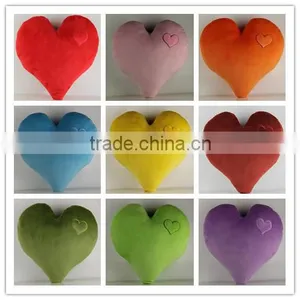 Colorful Plush Heart Shaped Pillows for Wedding Gift and Valentine's Day thumbnail-1