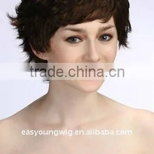 New Short Women's Synthetic Lace Wig for Mum, Mother Wigs thumbnail-1