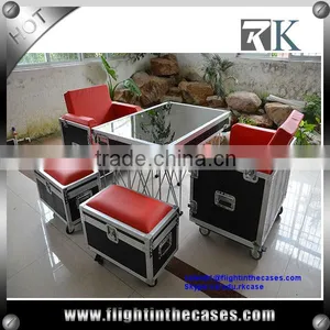 High Quality Portable Flight Case Sofa for Events and Trade Show thumbnail-1