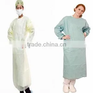 One Size Nonwoven Disposable Gown thumbnail-1