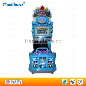Funshare Hot New Coin Operated Kids Games Children's Arcade Racing Car Game Machine thumbnail-1