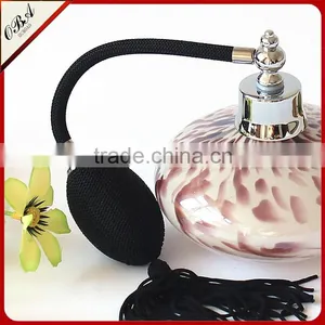 100ml Purple Point Handmade Glass Spray Perfume Bottle Atomizer Air Bag Cover thumbnail-4