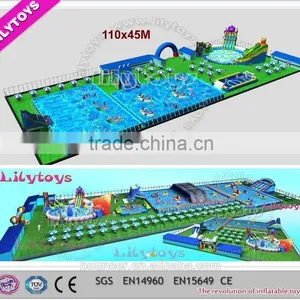 Inflatable Water Park Games for Adults on Sale thumbnail-1