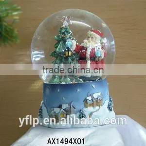 Resin Christmas Craft, Santa Claus Resin Christmas Craft, Snow Globe Resin Christmas Craft thumbnail-2