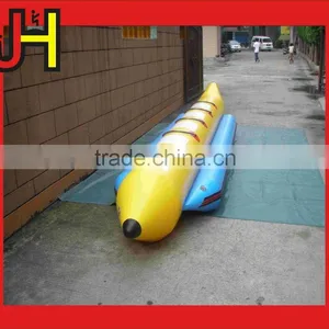 Newly Inflatable One Tube Banana Boat 5 Person thumbnail-2