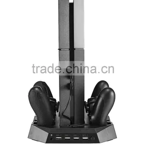 10-In-1 Vertical Stand With Cooling Fan Plus Controller Charger For PS4 thumbnail-4