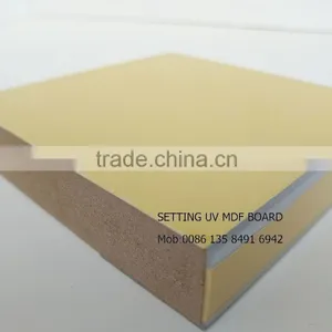 uv Mdf Board in Light Yellow Color ST-A04 thumbnail-1