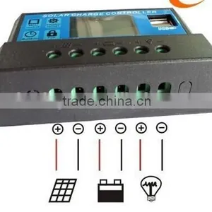 12V/24V 30A PWM Solar Charge Controller for Solar System thumbnail-4