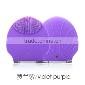 2015 Electric Waterproof Facial Cleansing Brush,Rechargeable Sonic Facial Brush,Wireless Sonic Electric Facial Brush thumbnail-1