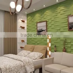 High Quality PVC 9011 Decorative 3d Wall Panels thumbnail-1