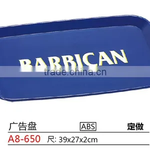 Personalized Square Bar Serving Tray, Rectangular Service Beer thumbnail-1
