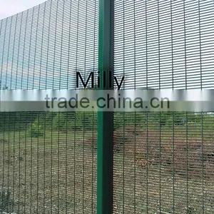 Powder Coated Anti-climb Prison 358 Fencing/high Security Panel Fence/voltage Coated 358 Anti- Climb Welded Security Fence thumbnail-2