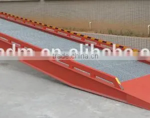 10T Mobile Hydraulic Container Loading Yard Ramp thumbnail-1