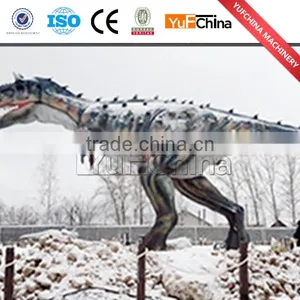 Widely Used YUFCHINA Amusement Park Equipment Animatronic Dinosaur thumbnail-2