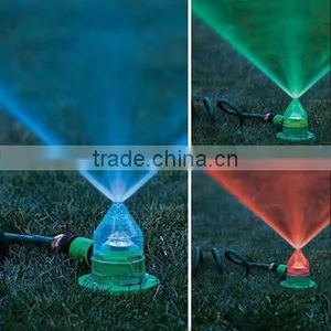 LED Garden Irrigation Sprayer Colour Changing Water Sprinkler thumbnail-1