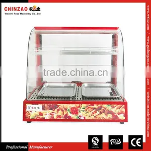 Electric Counter Top Glass Food Warmer Display Showcase Fast Food Resturant Equipment thumbnail-1