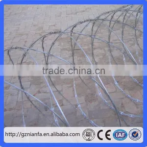 BTO-22 Hot Galvanized Concertina Razor Barbed Wire(Guangzhou Factory) thumbnail-4