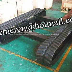 Rubber Crawler Undercarriage Rubber Track Undercarriage With Extension Function thumbnail-5