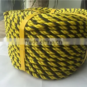 High Quality PP Monofilament 3 Strand Twisted Rope/Tiger Rope thumbnail-5