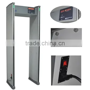 6 Overlapped Zones Detection System Aiport Security Waterproof Metal Detector thumbnail-1