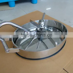 Sanitary Stainless Steel Manhole Cover/ Tank Manway Covers thumbnail-6