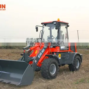 Qingdao Everun ER16 Moving Type Small Front End Loader With Electric Joystick/ Luxury Cabin thumbnail-4